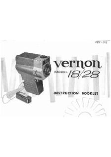 Vernon Vernon 18/28 manual. Camera Instructions.
